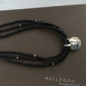 Silpada Triple Beaded Necklace Set N1500 & S0959